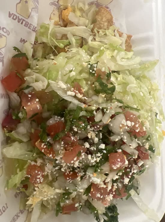3 Rolled Tacos.