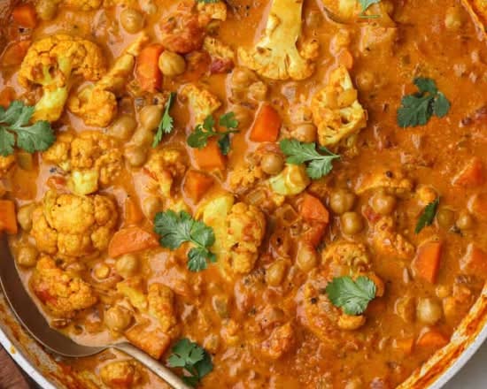 Vegetable Tikka Masala.