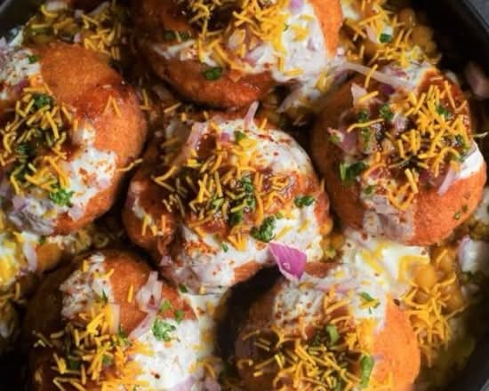 Aloo Bonda Chaat.