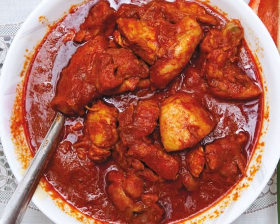 Chicken Vindaloo.