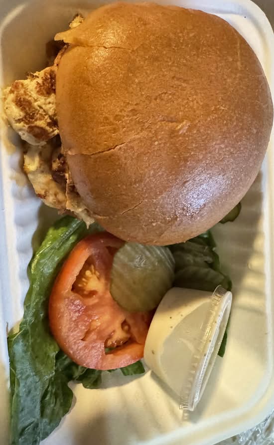 Grilled Chicken Sandwich.
