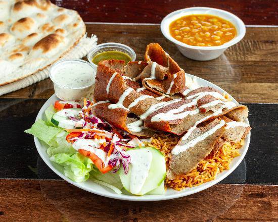 Gyros Platter.
