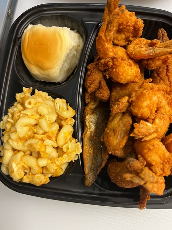 Fried Swai Catfish 1/2 lb Platter.