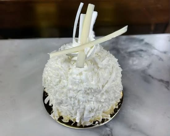 Coconut Custard Cake.