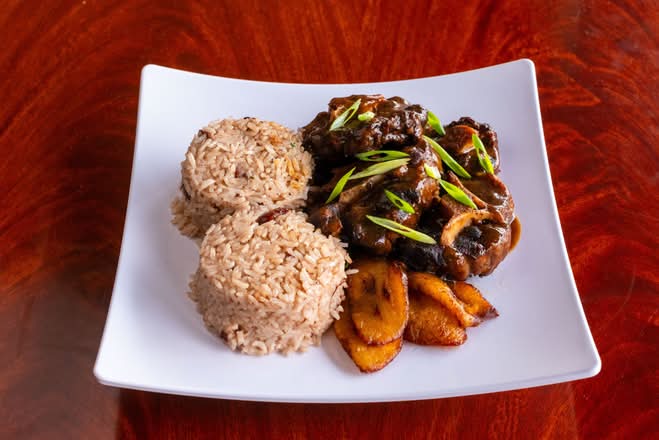 Braised Oxtail Tray.