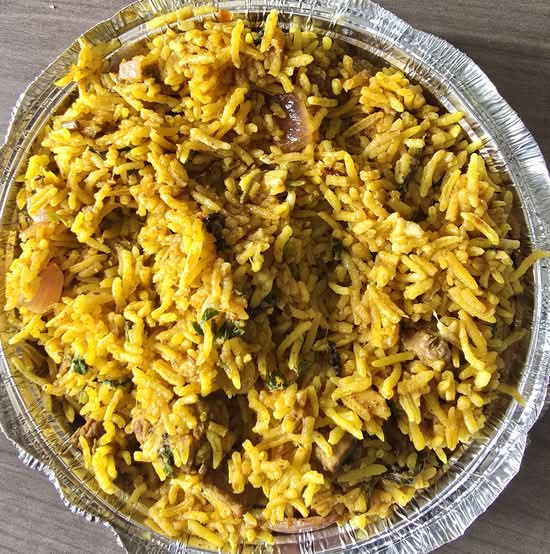 Lamb Biryani.