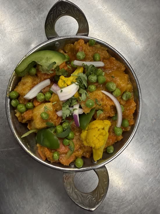 Mixed Vegetable Curry.