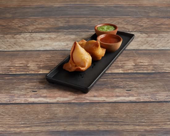 Vegetable Samosa.
