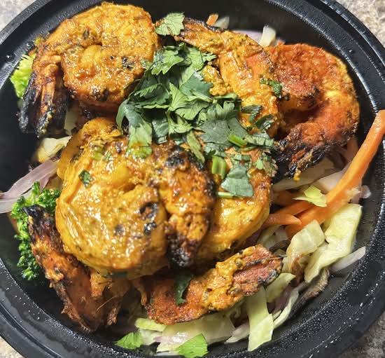 Tandoori Shrimp.