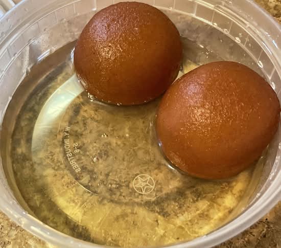 Gulab Jamun.