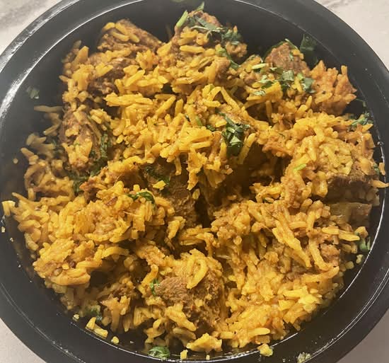 Lamb Biryani.