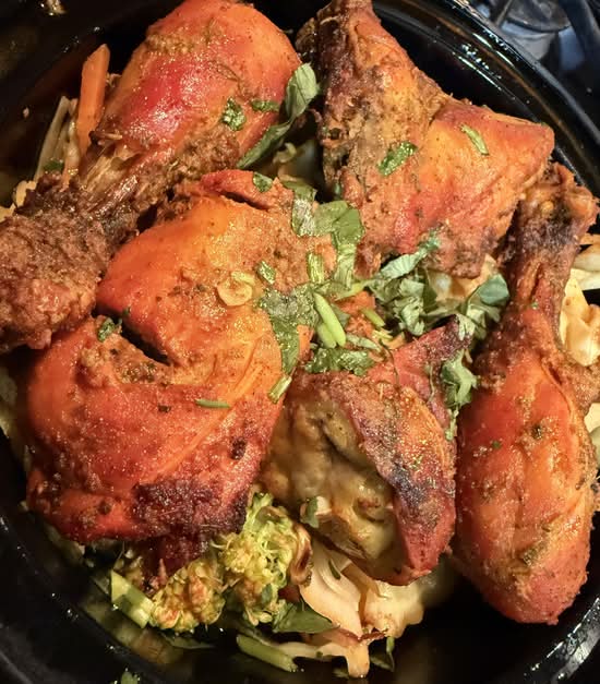 Tandoori Chicken.
