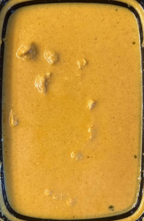 Saffron Chicken Korma.