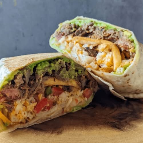 Lunch Cali Burrito.