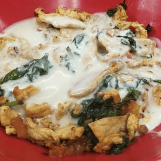Lunch Popeye Bowl.
