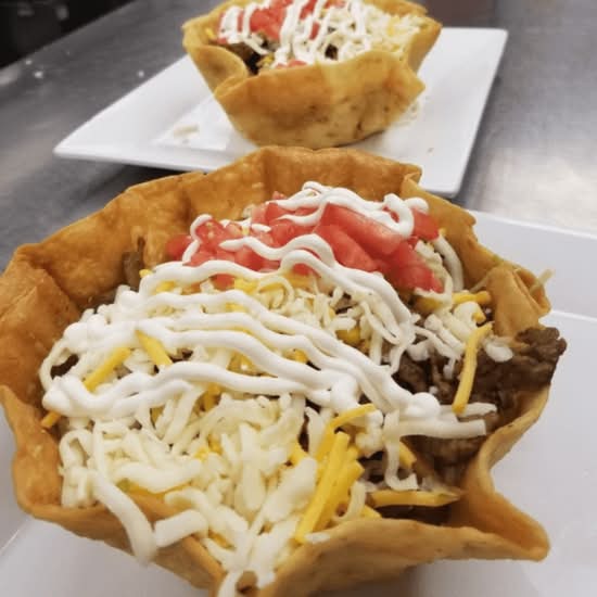 Lunch Taco Salad.