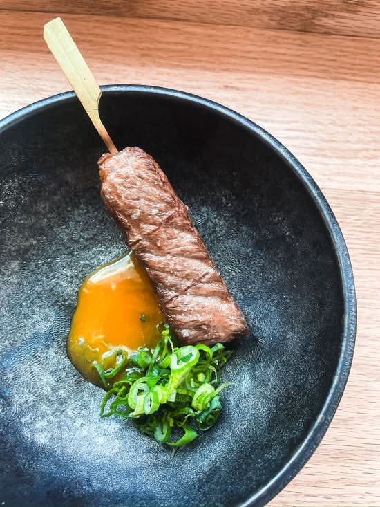 A5 Wagyu (torched).