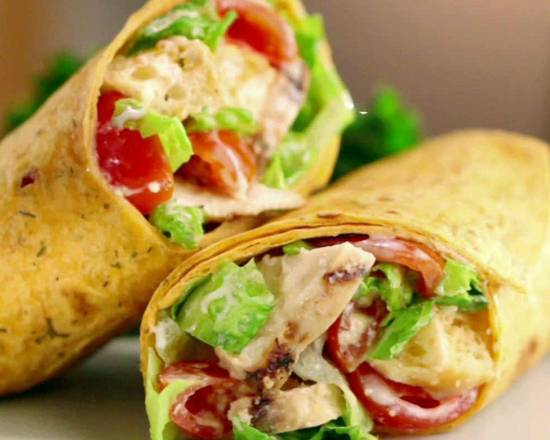 Chicken Caesar Wrap.