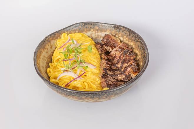 LS PICANHA HUANCAINA NOODLES.