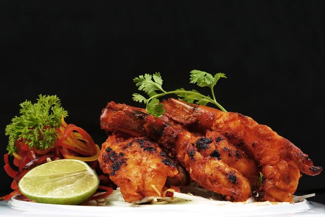 Tandoori Prawn Masala.