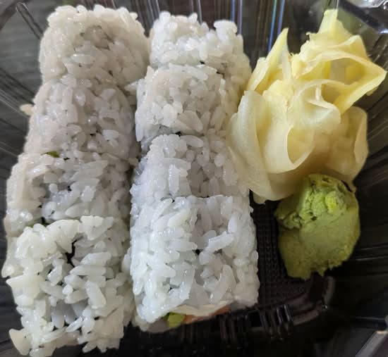 Deep-fried Philadelphia Roll.