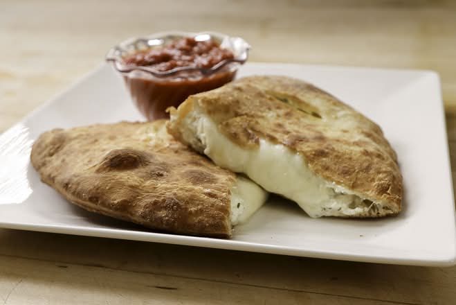 Ricotta & Mozzarella Calzone.