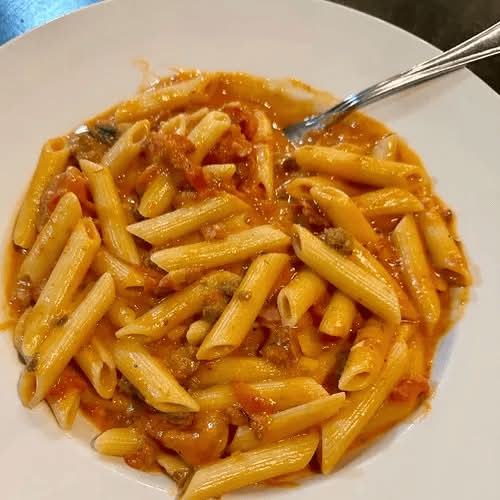 The Godfather Penne Pasta.