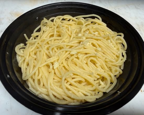 Pasta with Garlic & Oil.