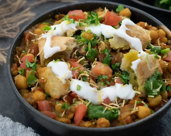Samosa Chaat.