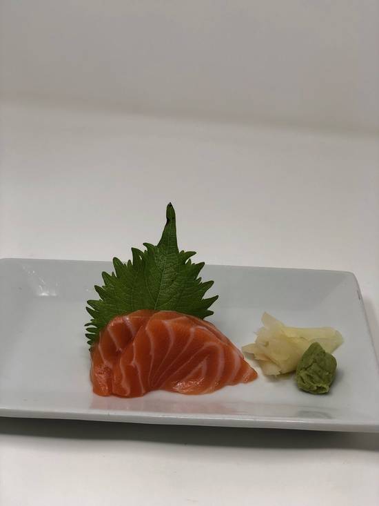 Salmon Sashimi.
