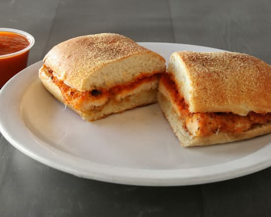 Parmesan Chicken Sandwich.