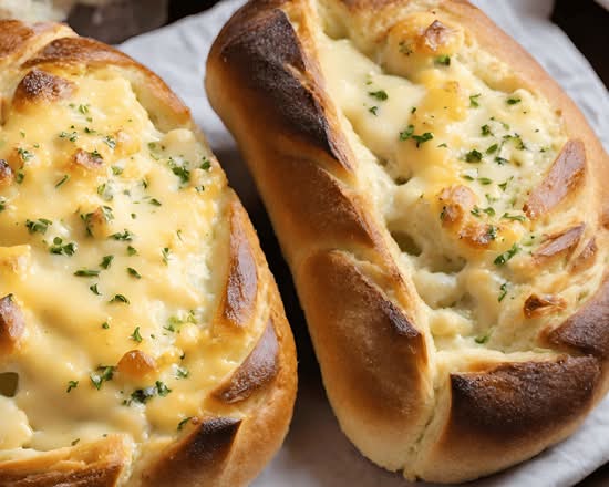 Garlic Cheesy Bread.