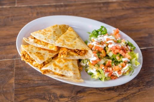 Kids Chicken Quesadilla.