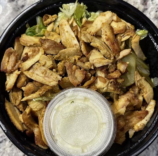 Chicken Shawarma Bowl.
