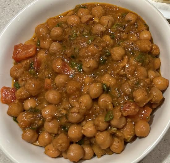 Chana Masala.