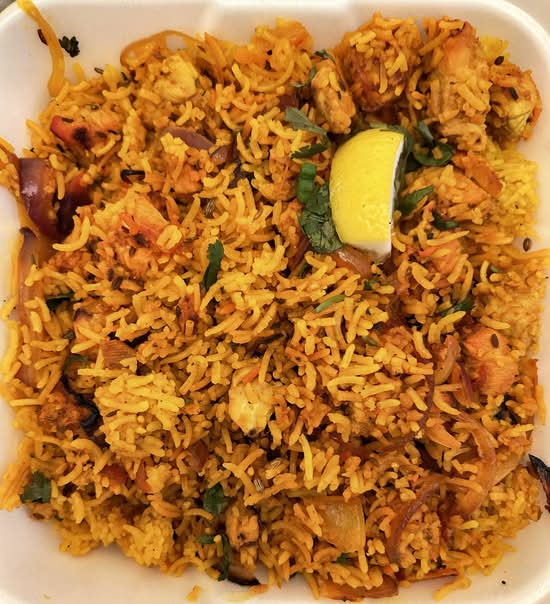 Chicken Biryani.