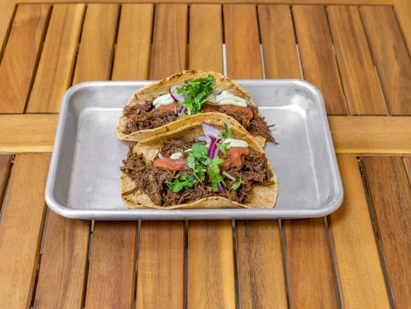 Ma Bett's Ropa Vieja Brisket Tacos.