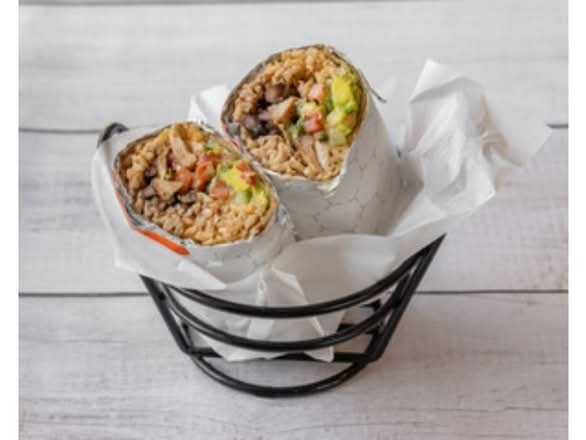 Chicken Shawarma Burrito.