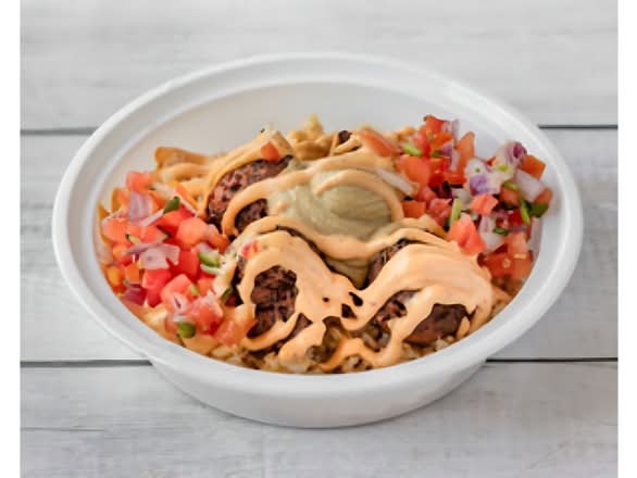 Black Bean Falafel Burrito.