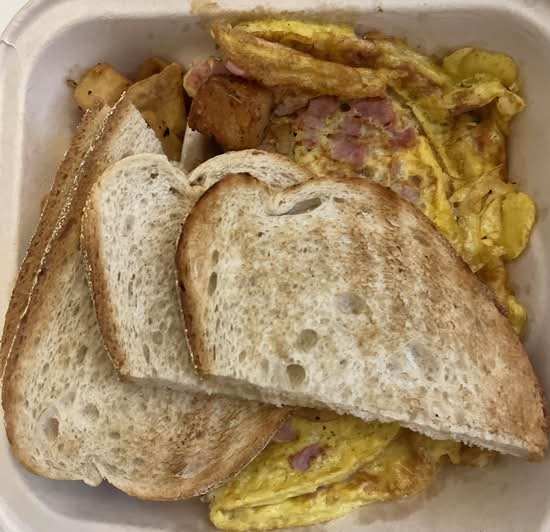 Ham & Cheese Omelet.