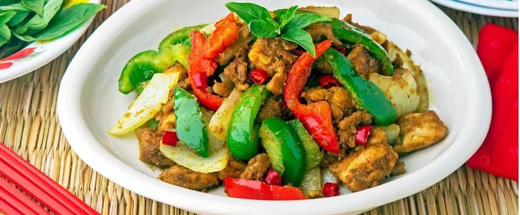 VEGAN Lemongrass Stir fry.