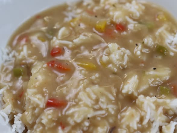 White Rice & Gravy (Half Pan).