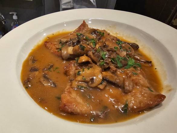 Veal Marsala (Lunch).