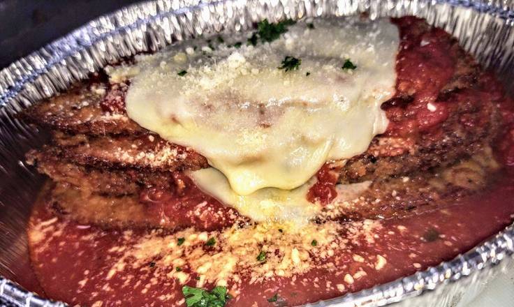 Eggplant Parmesan (Lunch).