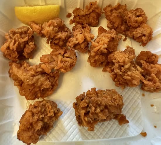 Side 10 Fried Oyster.