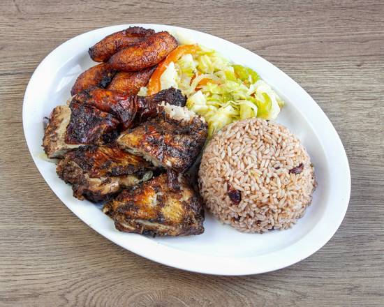 Jerk BBQ Chicken Meal.