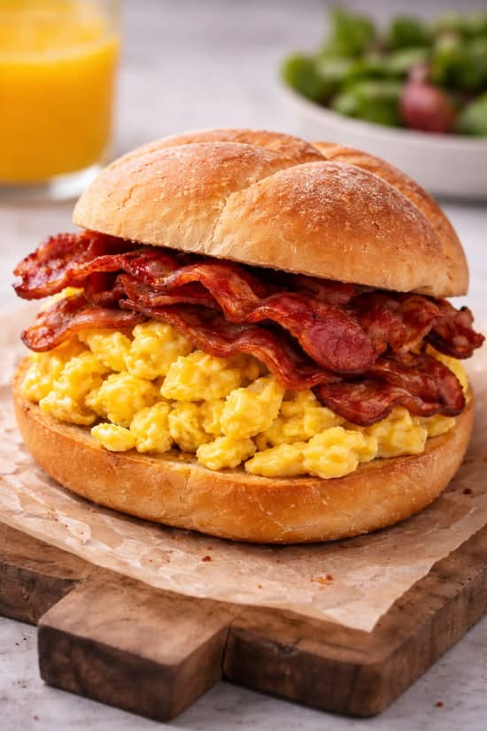 Tocineta Y Huevo - Bacon & Egg (Roll).