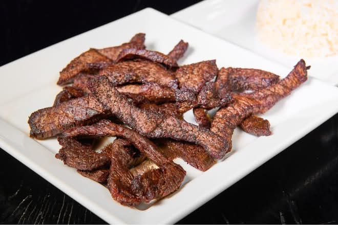 Carne De Res Frita - Fried Beef Meat Medium.