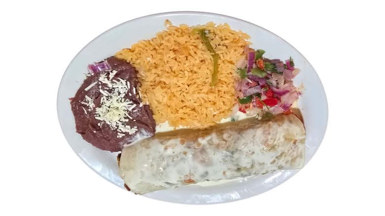 Fajita Burrito Mixto.